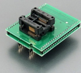 DIL16W/SOIC16 ZIF 300mil SFlash-1a (ord.no. 70-1272A) 原装座