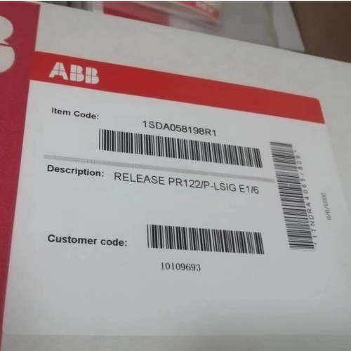 ABB框架控制器1SDA058198R1
