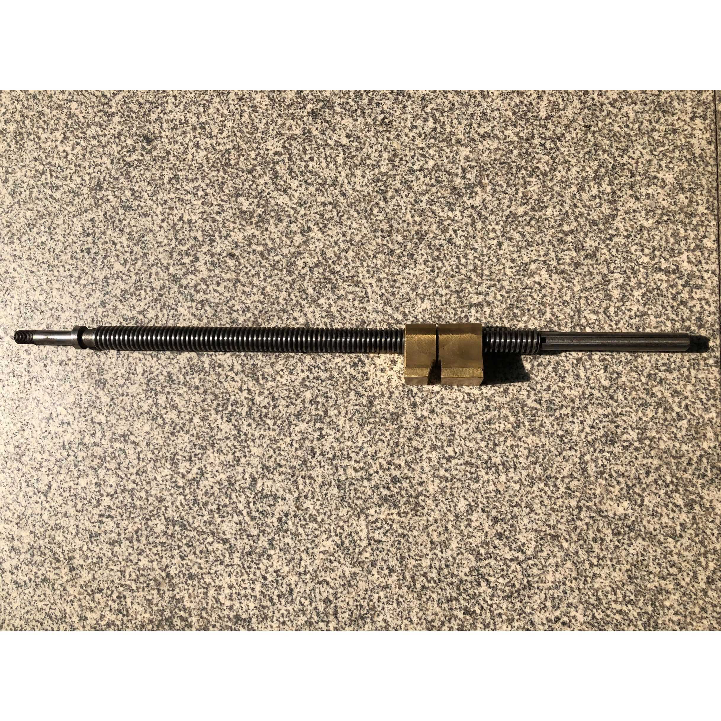 扬州力创机床C0632C62416C6256C623中拖板丝杆铜螺母尾架丝杆罗母