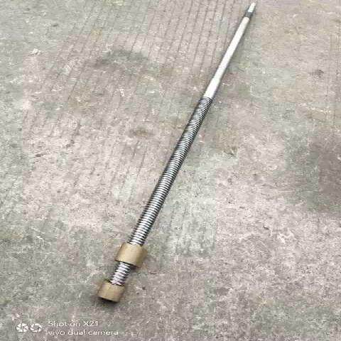 柳州车床C6301B/CL6163车床中拖板丝杆5*0螺23总长913中母T265车