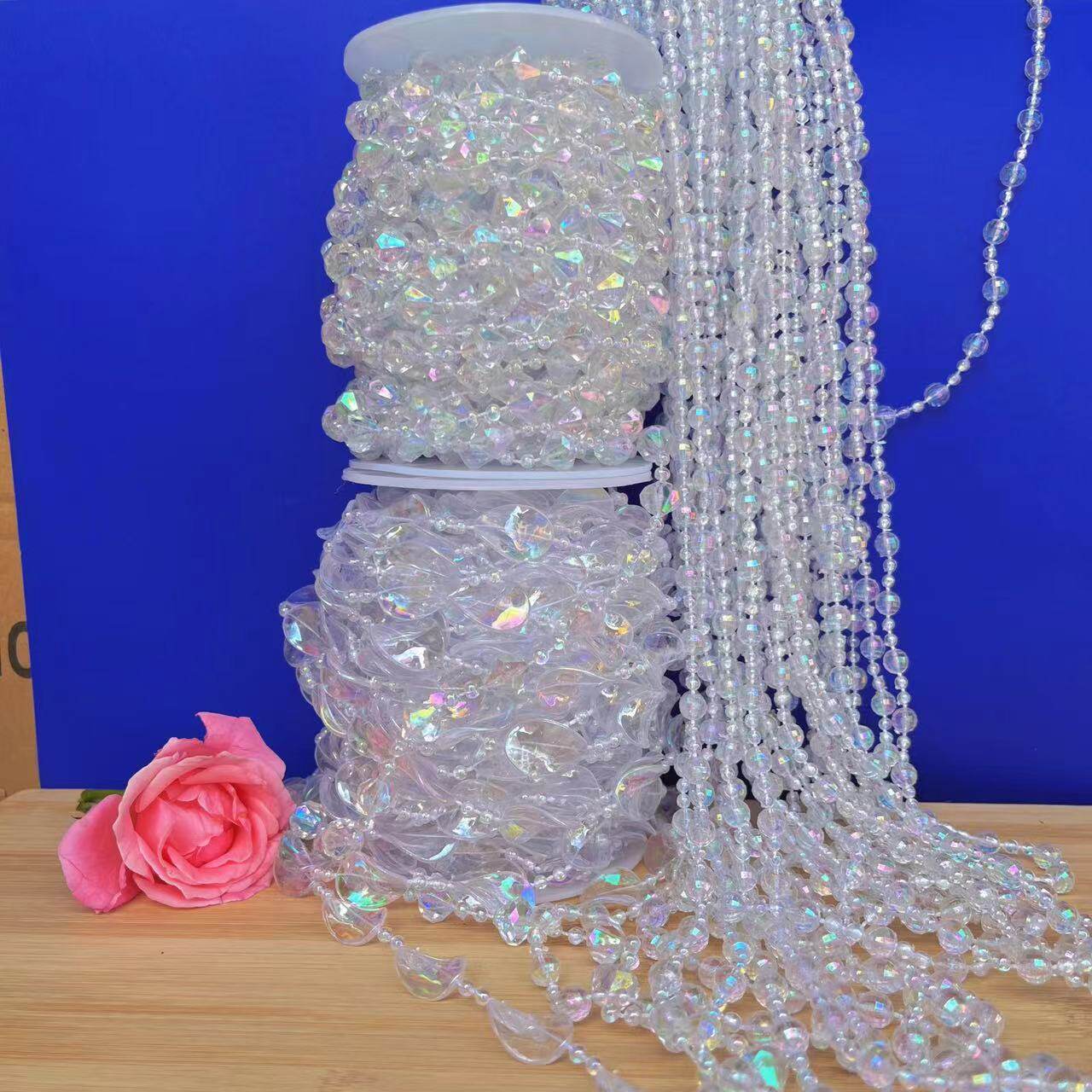 亚克力珠帘线帘婚庆路引