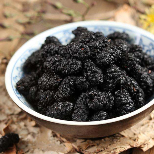 云南新鲜无沙黑桑葚干桑椹子桑葚果干非野生桑甚果500g