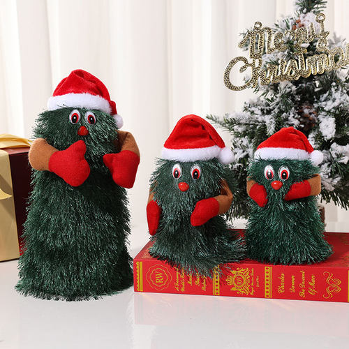 Rotating Music Tree Christmas Day Decoration Christmas Gift