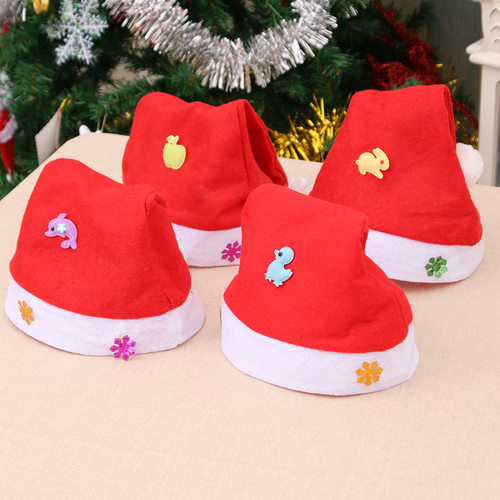 Christmas hat cartoon children's hat Snowman Elk cap Party