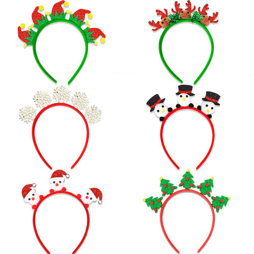 Christmas decoration head-dress snowflake reindeer headband