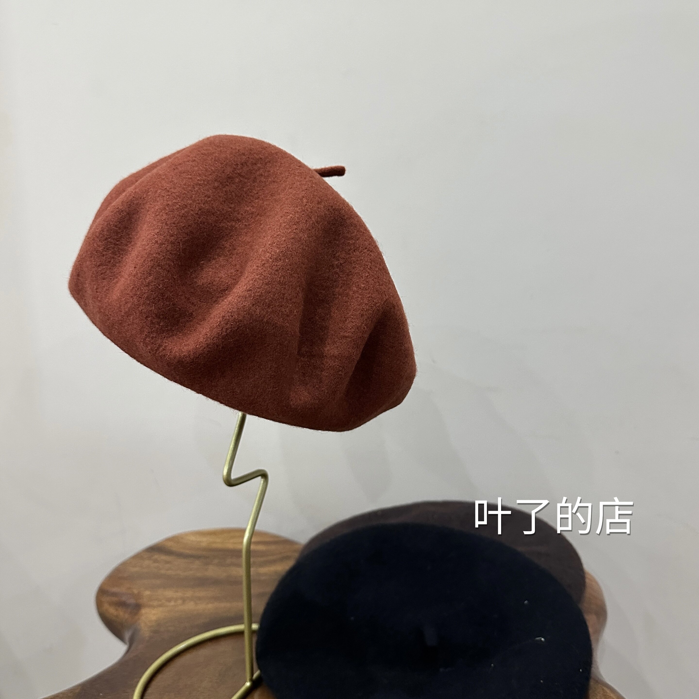 全羊毛 儿童帽羊毛贝雷帽百搭男女童洋气帽子秋冬帽儿童秋冬季款