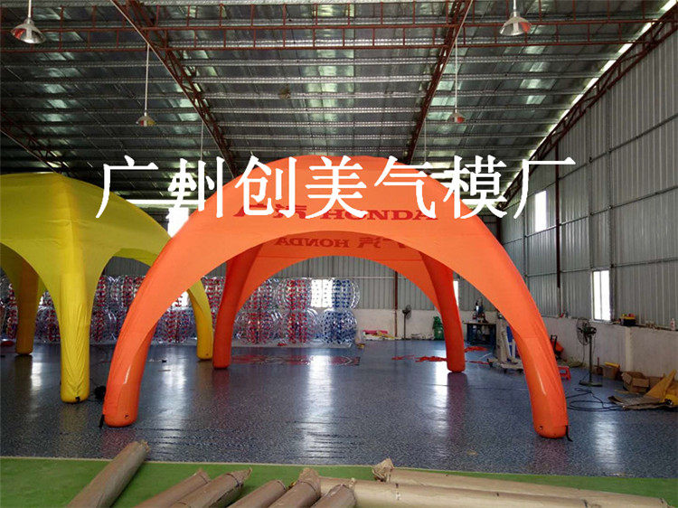 车展四角充气帐篷户外广告宣传四充气用品