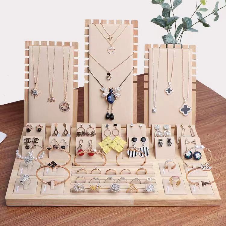 原木饰品展示架戒指耳钉手镯