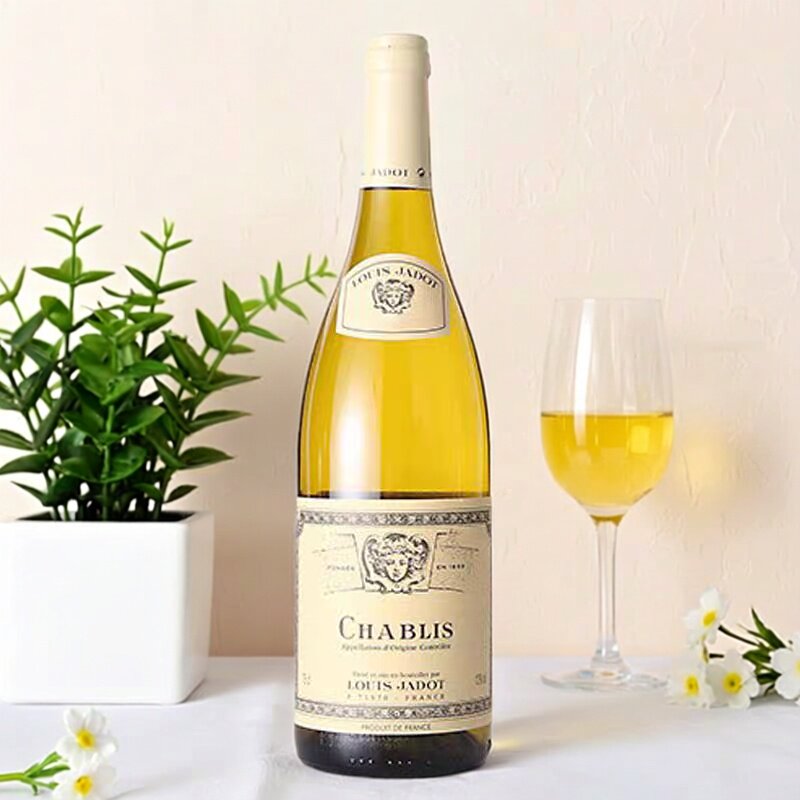 路易雅都夏布利白葡萄酒 法国进口750ml