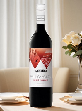 德保利杨柳谷设拉子赤霞珠红葡萄酒Willowglen Shiraz 澳大利亚
