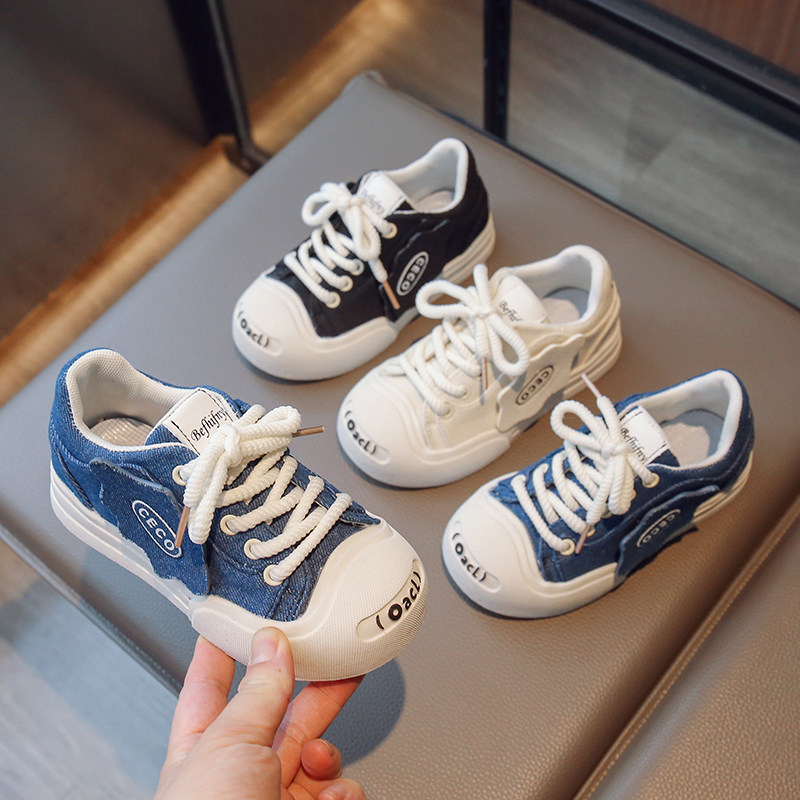 帮豋童鞋帆布夏季儿童学生鞋26-37码2025设计新款男女童鞋