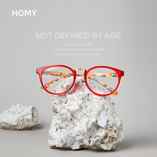 homy优雅高清韩版时尚时尚潮花镜