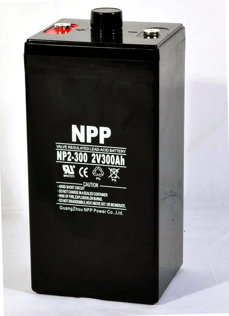 NPP/耐普2v300ah NPP2-300船舶铁路客运照明免维护铅酸蓄电池