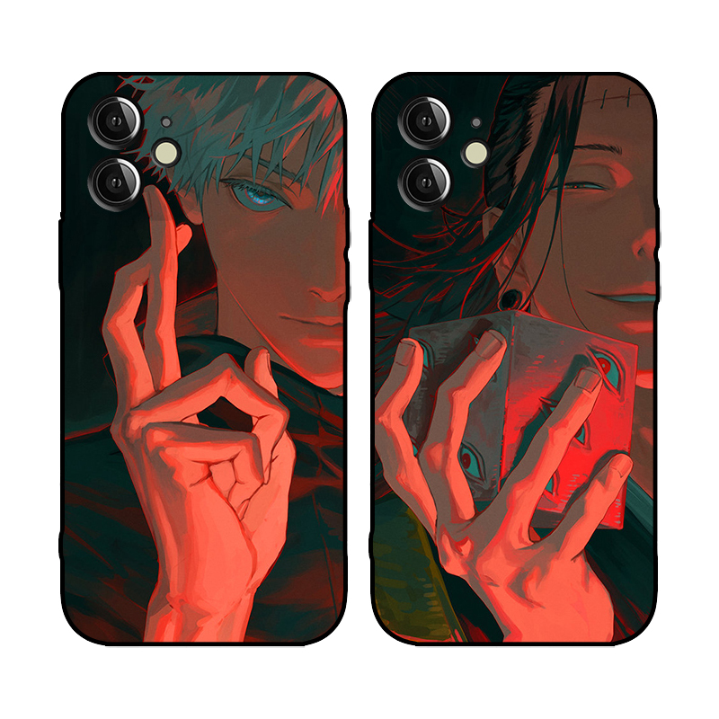 咒术回战手机壳适用iPhone14promax苹果15五条悟11夏油杰12小米13动漫vivox90二次元reno10荣耀p60华为mate60