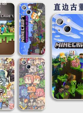 mc我的世界手机壳苹果14/Minecraft华为适配小米13苦力怕适用沙盒游戏iphone12promax/mate50/p50/vivo/oppo