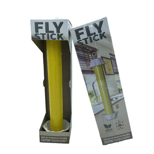 诱蝇棒苍蝇贴粘蝇棒抓苍蝇果蝇诱捕器厨房苍蝇捕捉黄色粘虫棒