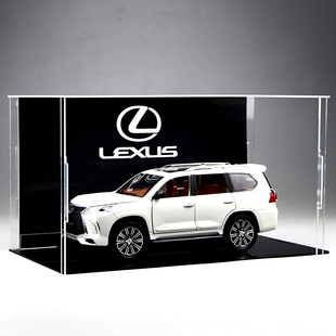 雷克萨斯LX570车模仿真豪华越野车汽车玩具模型男生520情人节礼物