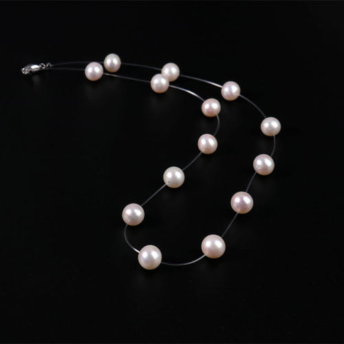 【流云府】露思同款淡水无核满天星项链珍珠项链纯银扣头新款颈饰