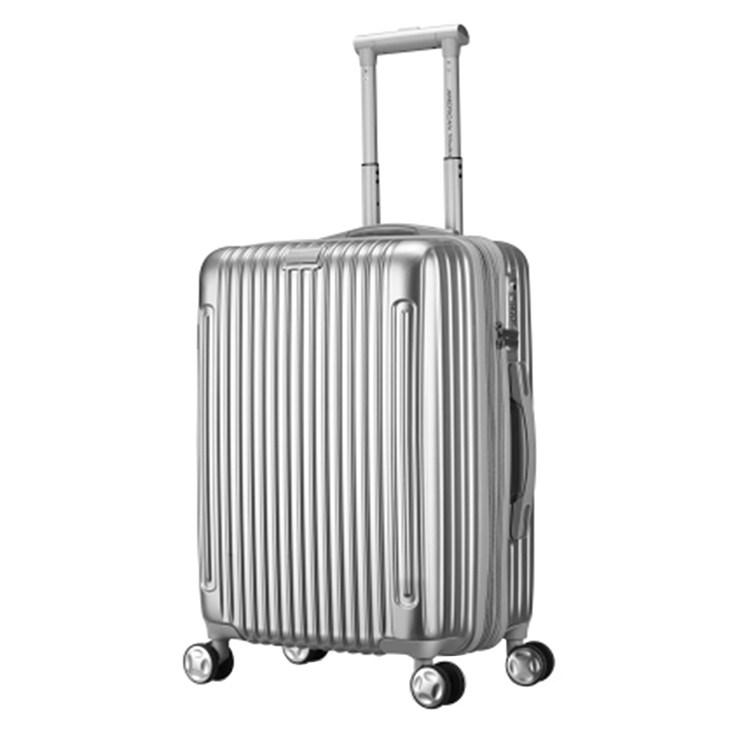 美旅银色拉杆箱可扩展干湿分离登机箱661*25008 - 实物图