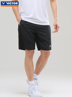 VICTOR胜利威克多羽毛球服男女款吸湿干排汗梭织运动短裤R-55206