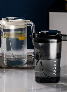 冷水壶食品级耐高温夏天塑料大容量凉杯泡茶壶家用冰箱果汁饮料桶