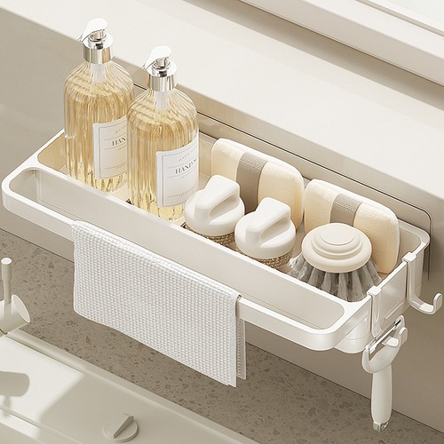 厨房抹布沥水置物架防霉壁挂式