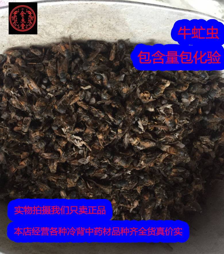 中药材野生牛苍蝇牛虻牛牤虫 牛蚊子莽虫氓虫 250克可磨牛虻虫粉