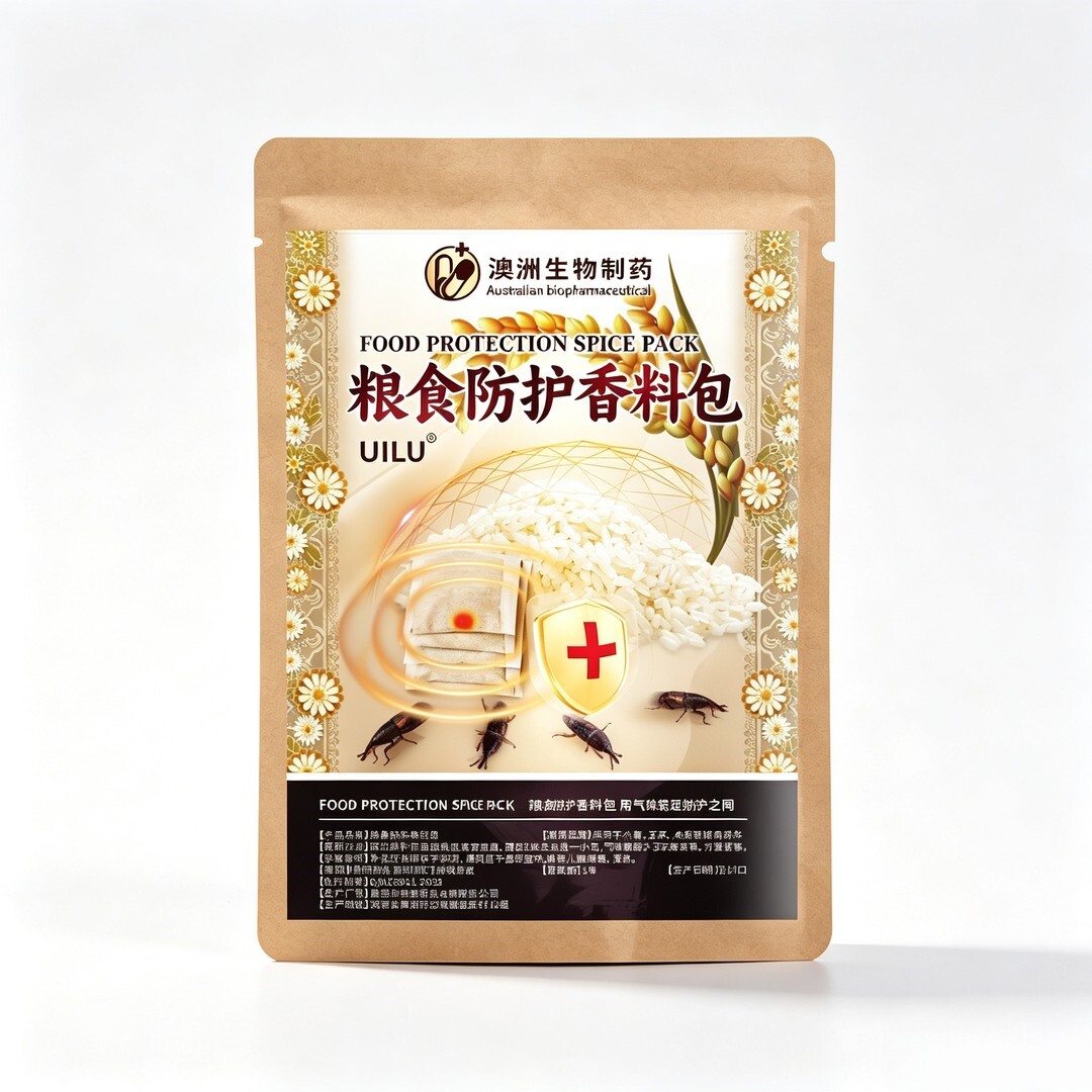 澳洲生物制药粮食防护香料包除各种粮食害虫面粉药材大豆保粮防虫
