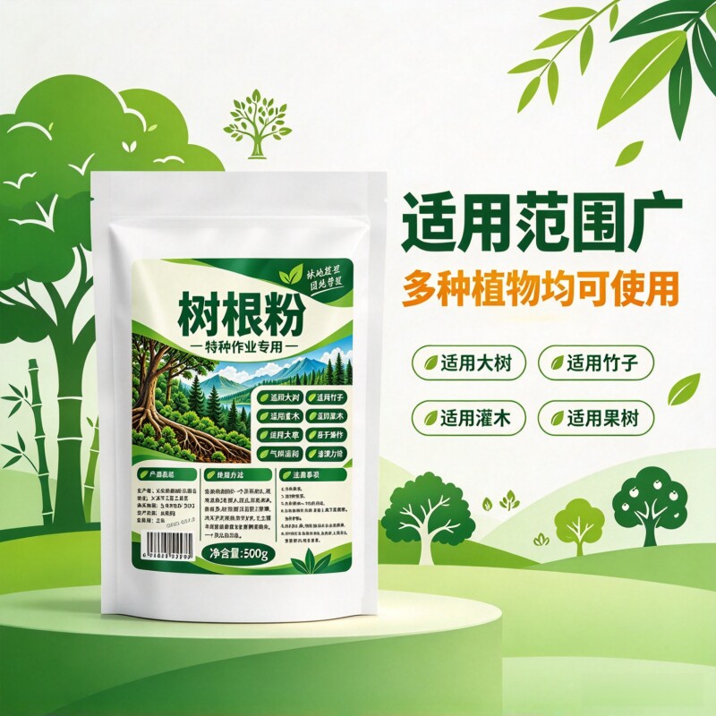 农艺树根粉园林清理专用竹子灌木杂草果树老根专用粉剂渗透力强