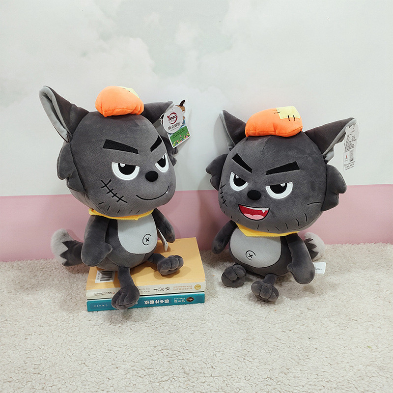 正版喜羊羊与灰太狼毛绒玩具