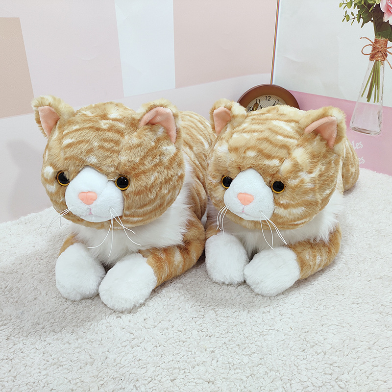 赛特嘟嘟仿真猫公仔可爱小猫毛绒