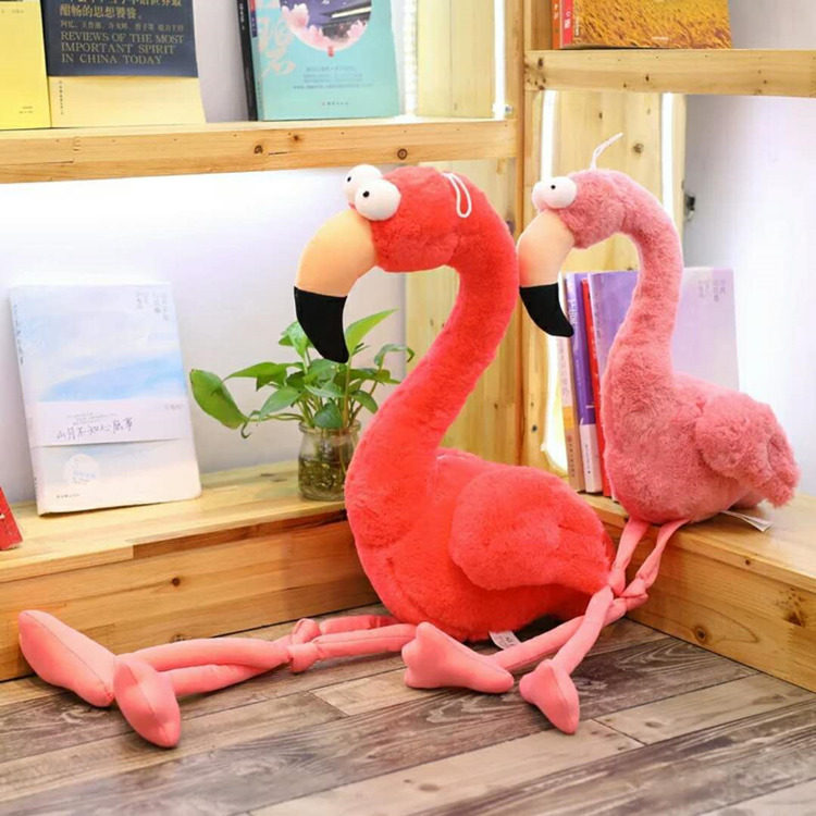粉色火烈鸟毛绒玩具01
