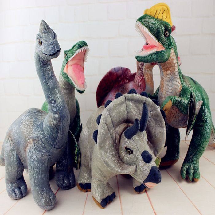 家族公仔侏罗纪毛绒玩具恐龙玩偶男孩布娃娃儿童节日礼品,玩具/童车/益智/积木/模型,毛绒/玩偶/公仔/布艺类玩具,淘宝优惠券,粉丝福利购,淘宝优惠卷