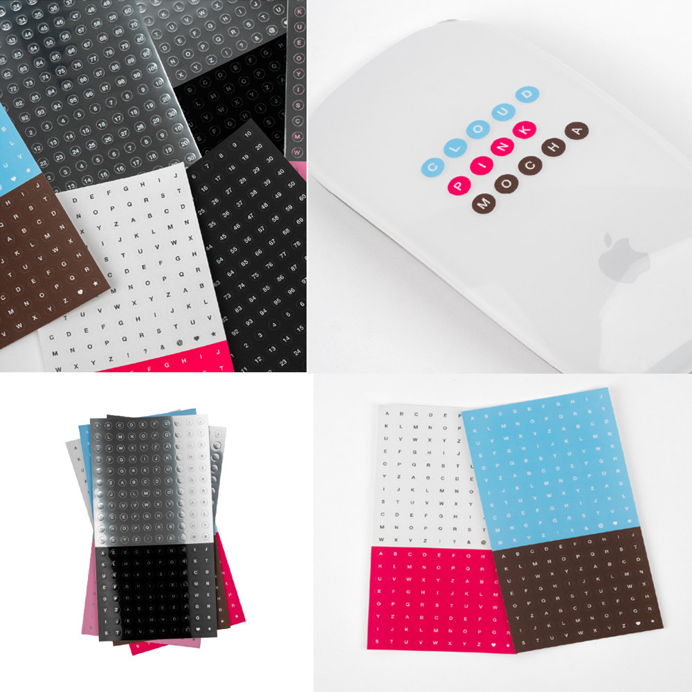 韩国代购duitproject 圆形数字大写字母DIY咕卡手账装饰贴纸2张入,文具电教/文化用品/商务用品,贴纸/立体贴纸,淘宝优惠券,粉丝福利购,淘宝优惠卷