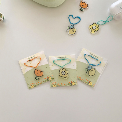 花朵钥匙链包包装饰挂件挂链