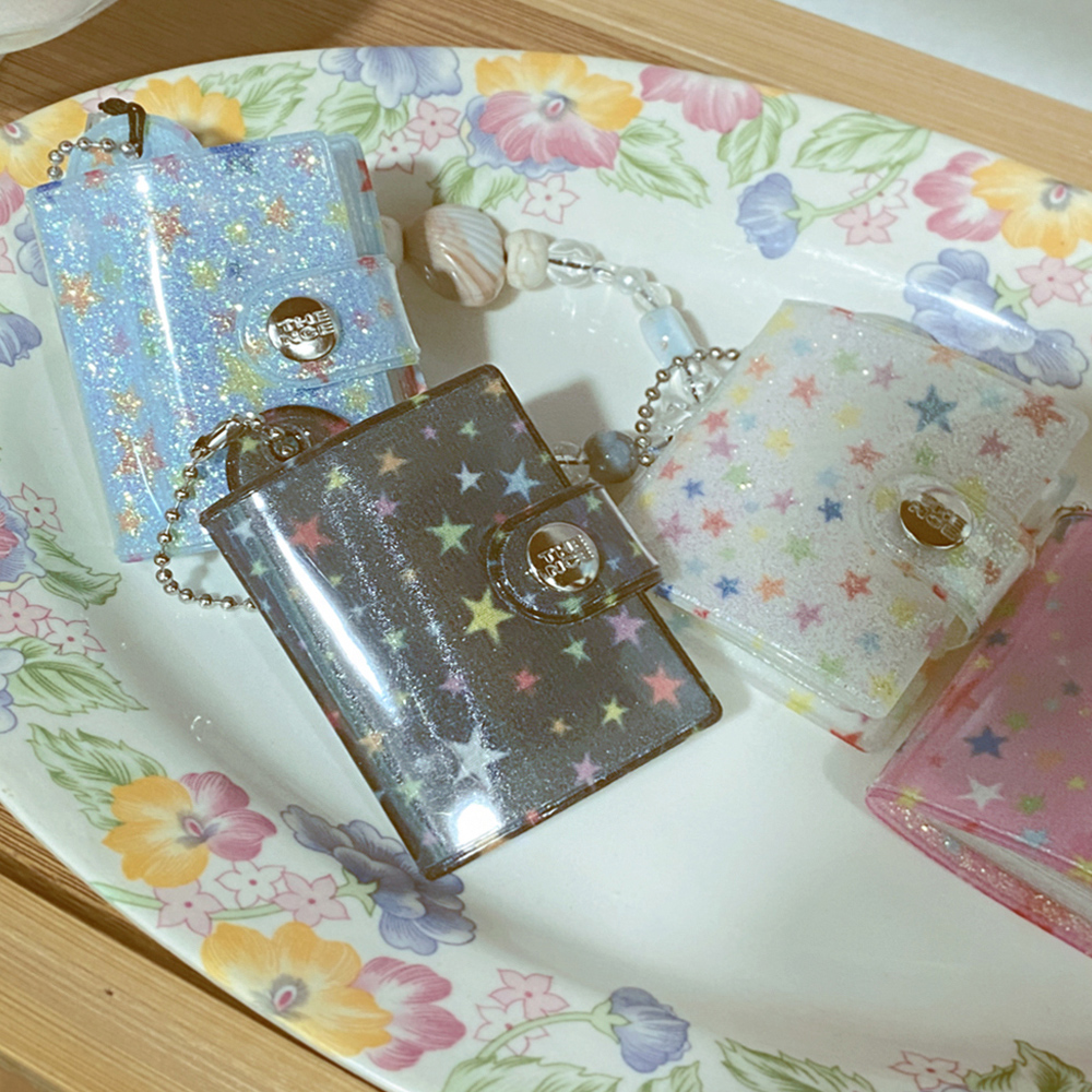 迷你多张收纳相册钥匙扣挂件