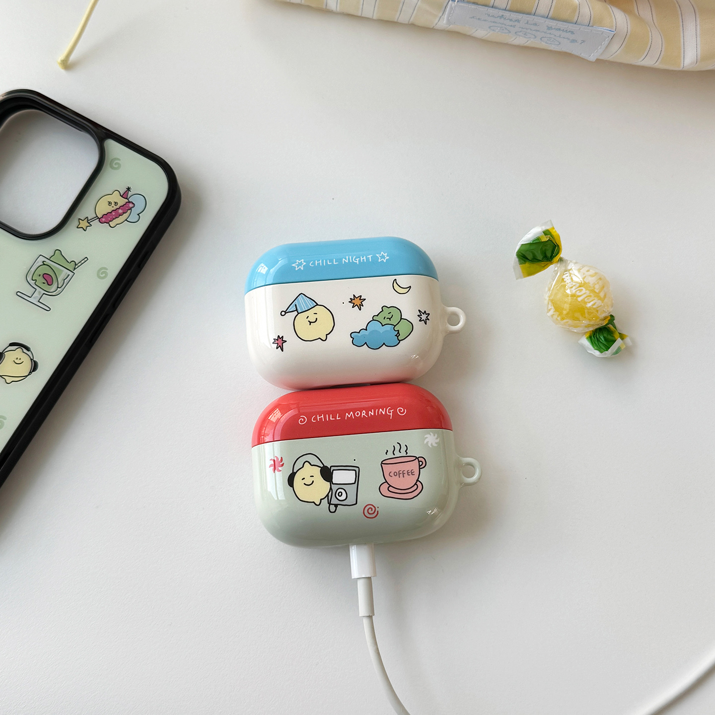 适用AirPods4Pro2蓝牙耳机保护壳