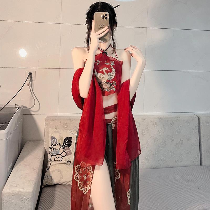 酒吧演出服dsgogo秀汉服宫廷跳舞