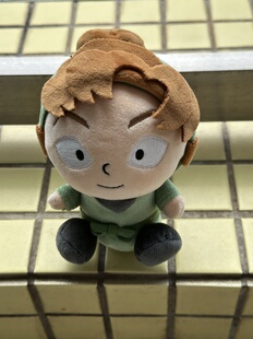 日单正版散货忍者乱太郎剧场版周边  毛绒公仔善法寺伊作12厘米