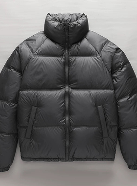 冬季高端黑色立领羽绒服加厚美式防寒面包服情侣袄子上衣外套