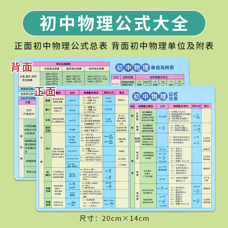 初中数理化数学物理化学知识点