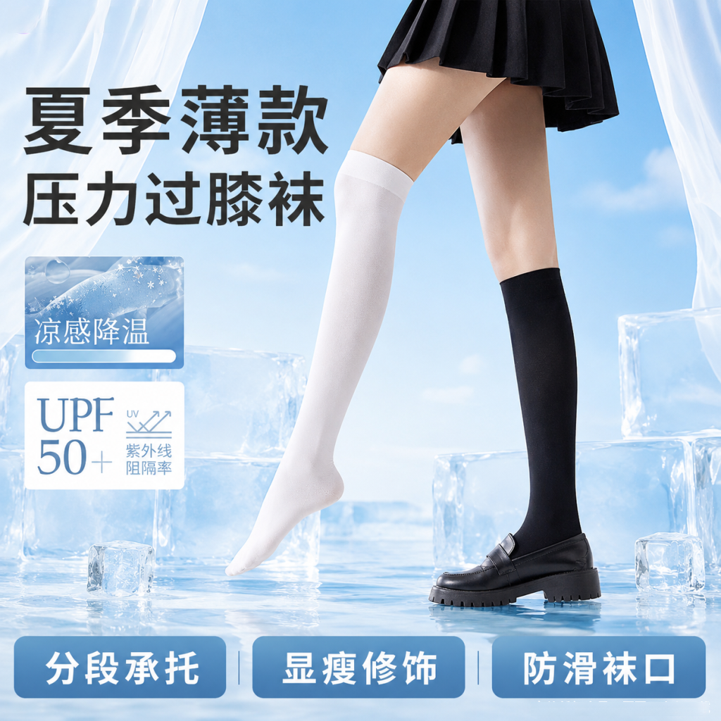 2026年春季小腿袜诸暨运动袜