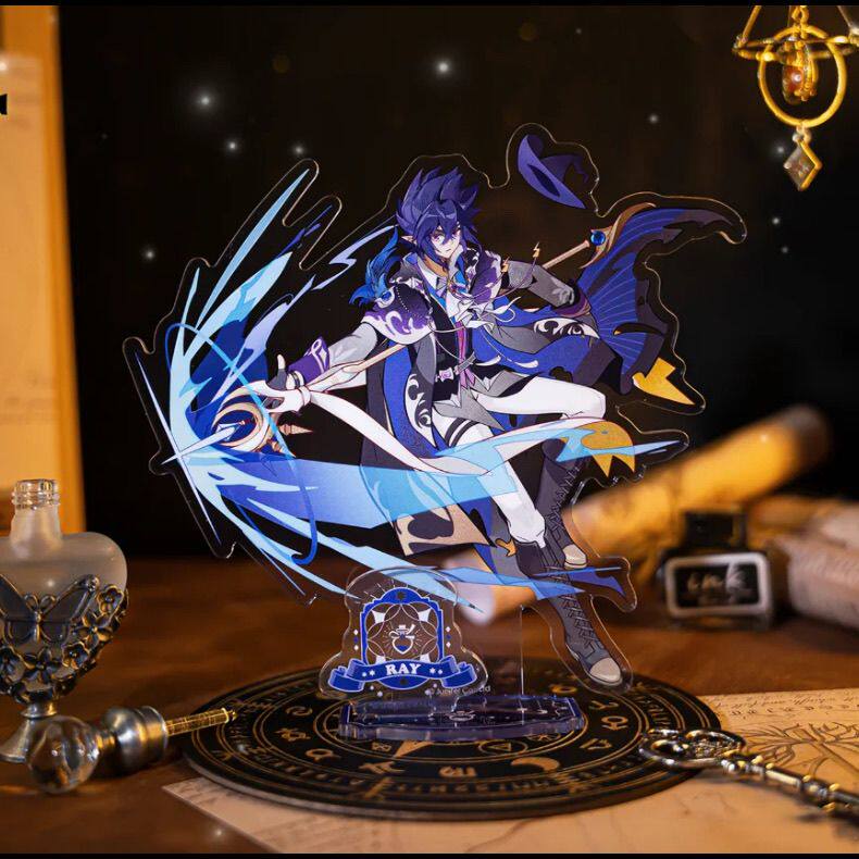 凹凸世界·幻想陈列立牌 金 格瑞雷狮亚克力自制新品立体装饰摆件