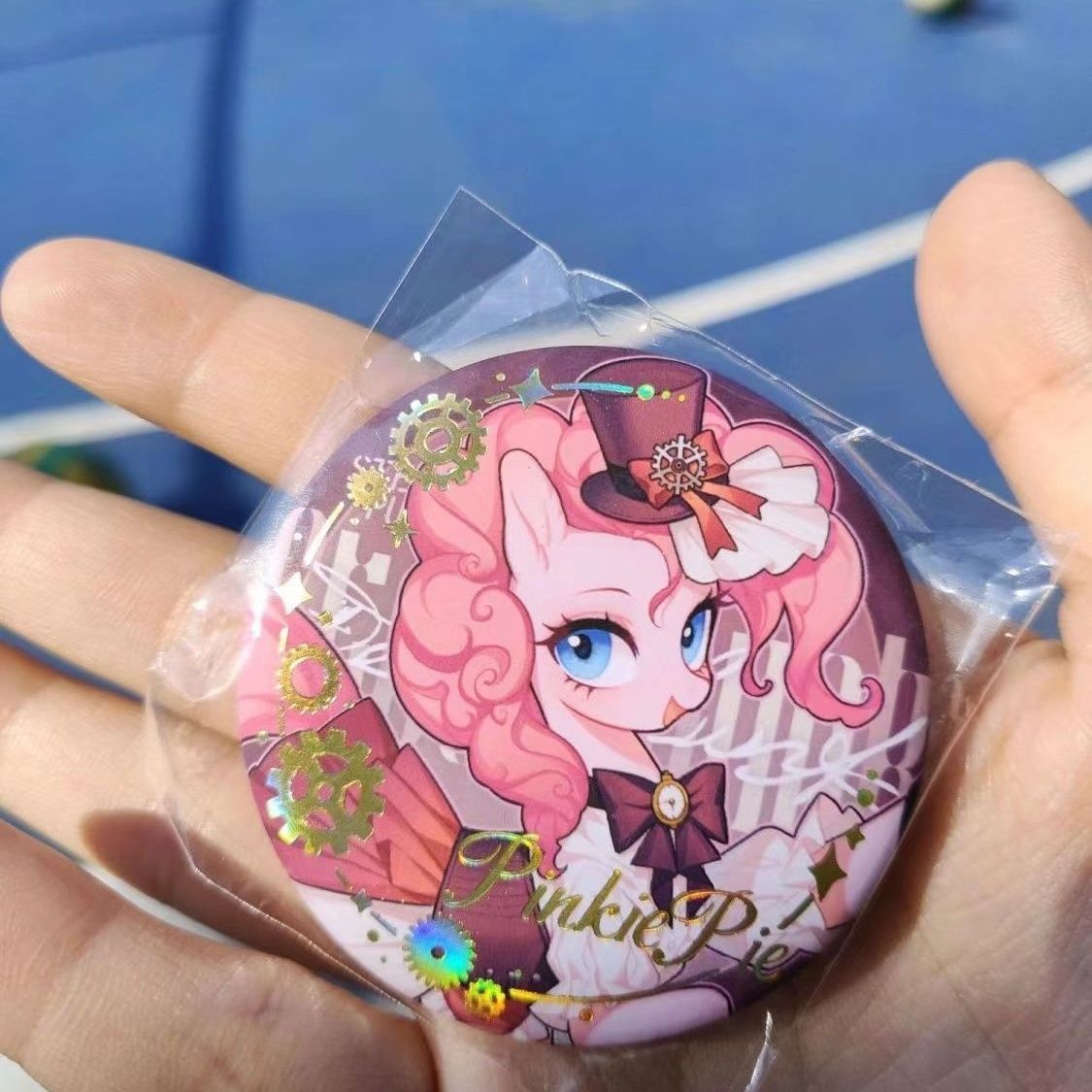 彩虹小马宝莉同人周边吧唧紫悦碧琪云宝柔柔珍奇苹果嘉儿徽章胸针