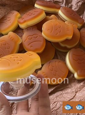 MUSEMOON｜手作焦糖小鱼儿磁吸支架/粘贴支架可贴液态硅胶手机壳