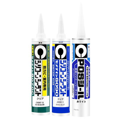 日本玻璃胶思美定防水防霉厨卫