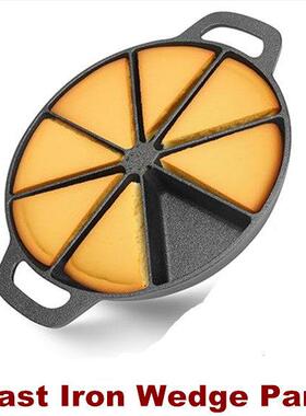 Cast Iron Wedge Pan Biscuit Pan Corn Bread Scone Donut Pie