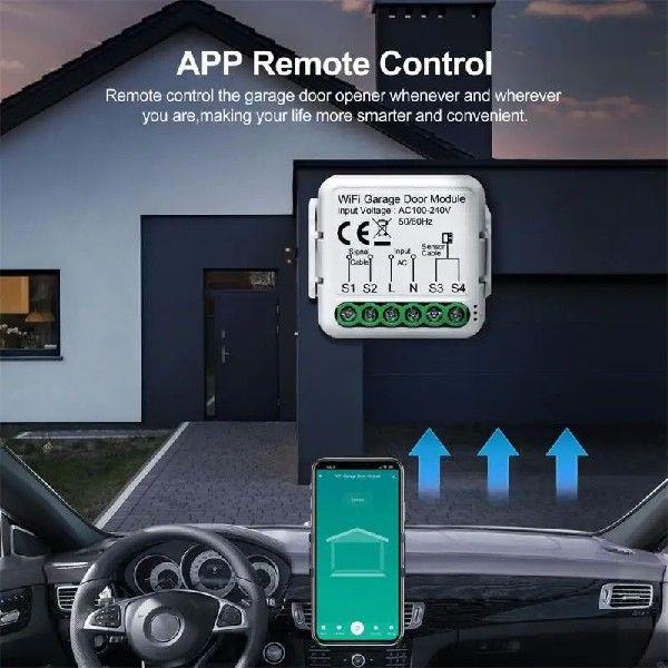 Tuya Smart WiFi Garage Door Opener Controller App Voice