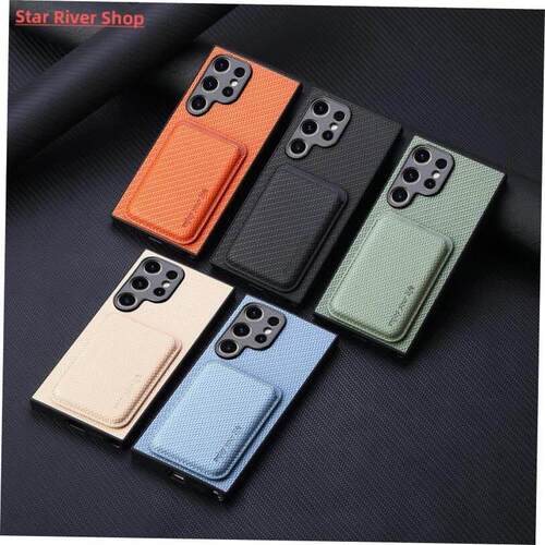 适用于2 In 1 Magsafe Case Magnetic Card Holder Wallet For Sa