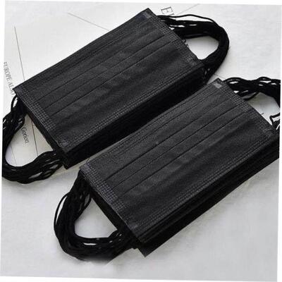 100pcs Facemasks Disposable face mask 3ply Earloop masks